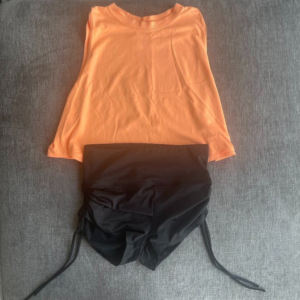 Free People x Forever 21 Workout Set (Small Top; Medium Shorts)